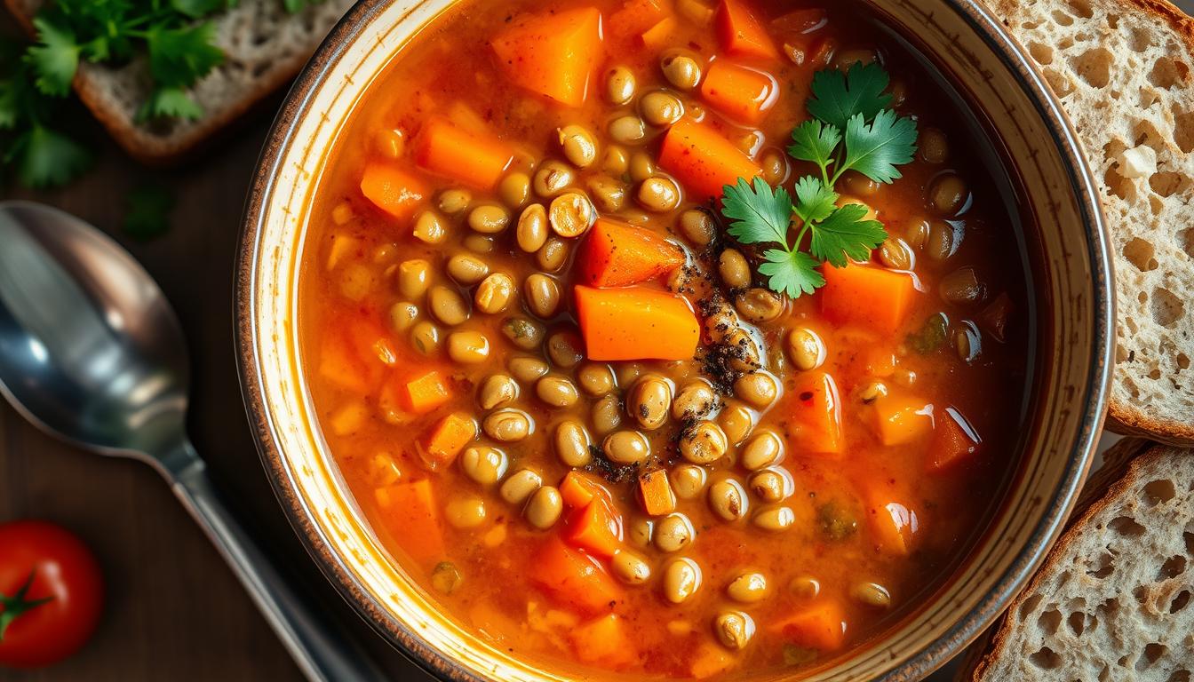 Vegan lentil soup recipes