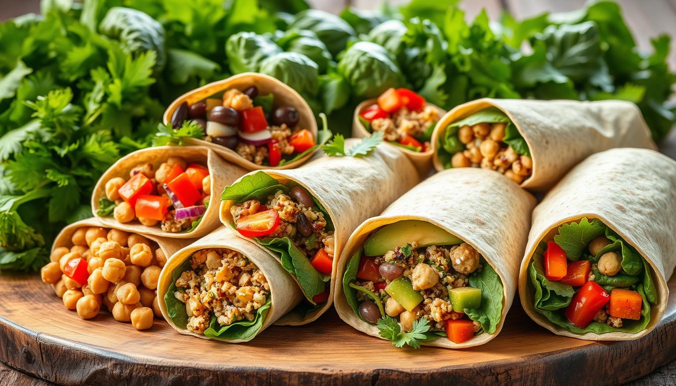 Vegan protein wrap ideas